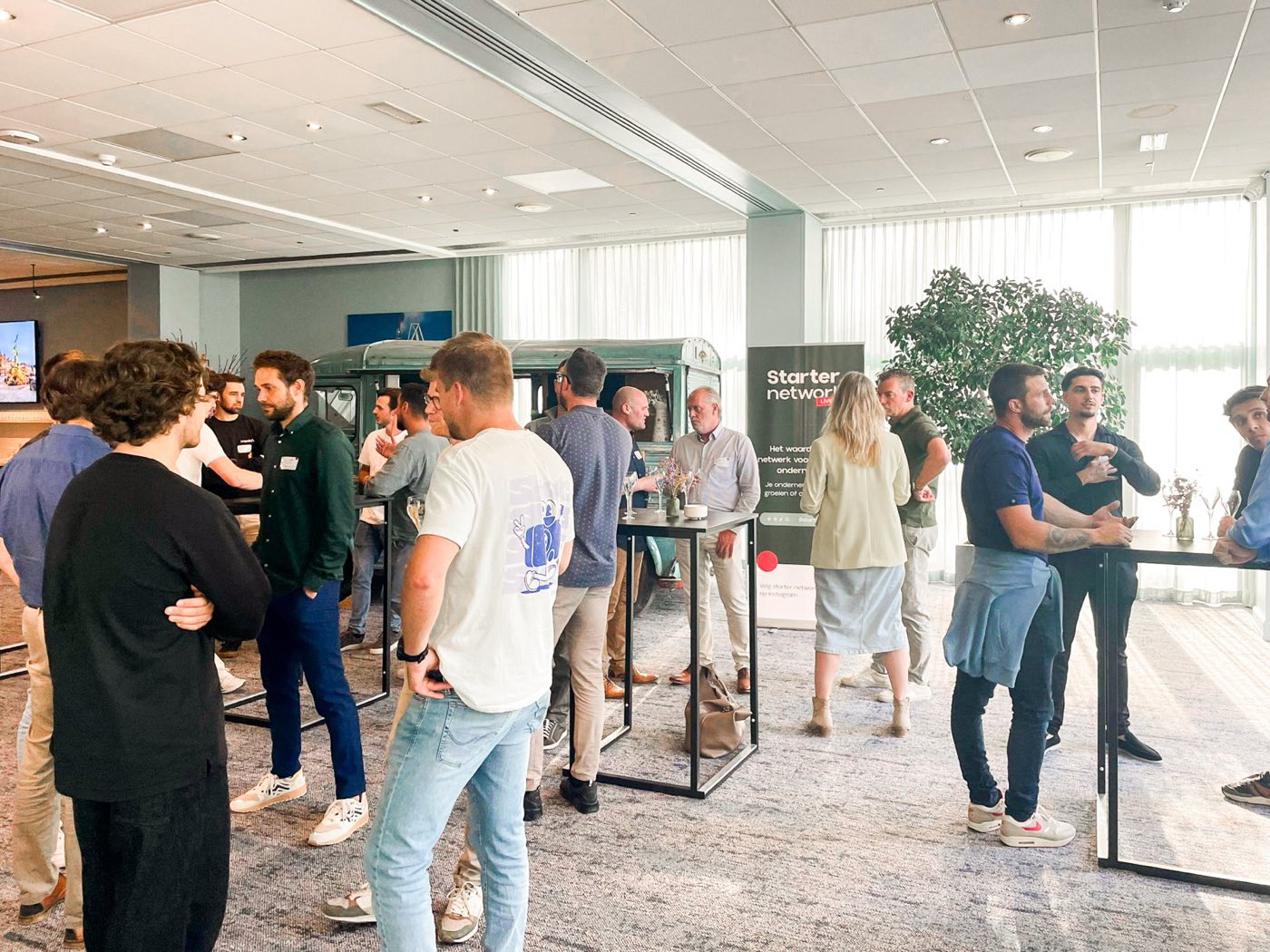 Een live sessie van Starter.network